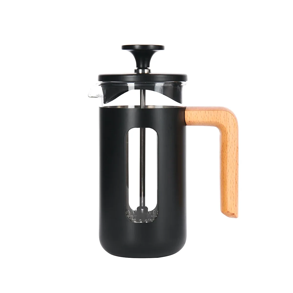ACERO INOX 3 TAZAS NEGRA