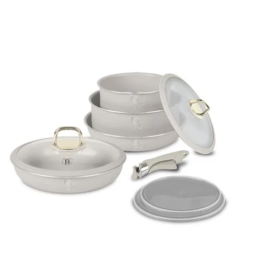 9 PCS JGO DE UTENCILIOS P/ COCINAR SAHARA COLECCIÓN