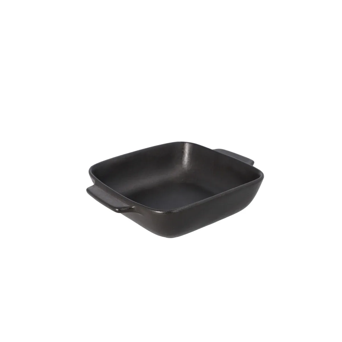 ASADERA CERAMICA NEGRO 8"