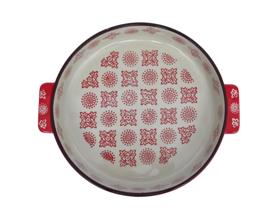 ASADERA CERAMICA 26CM OVEN FRESH COPOS DE NIEV