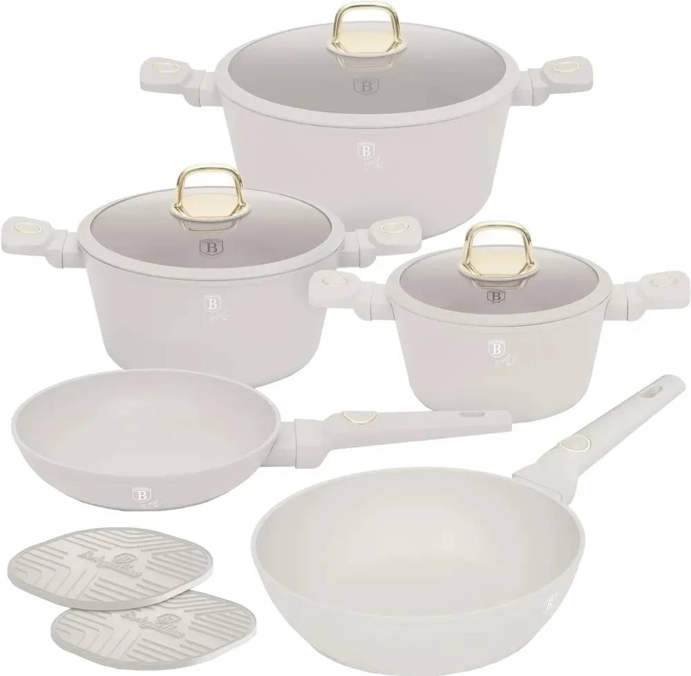 10PCS JGO DE UTENCILIOS P/ COCINAR SAHARA COLECCIÓN