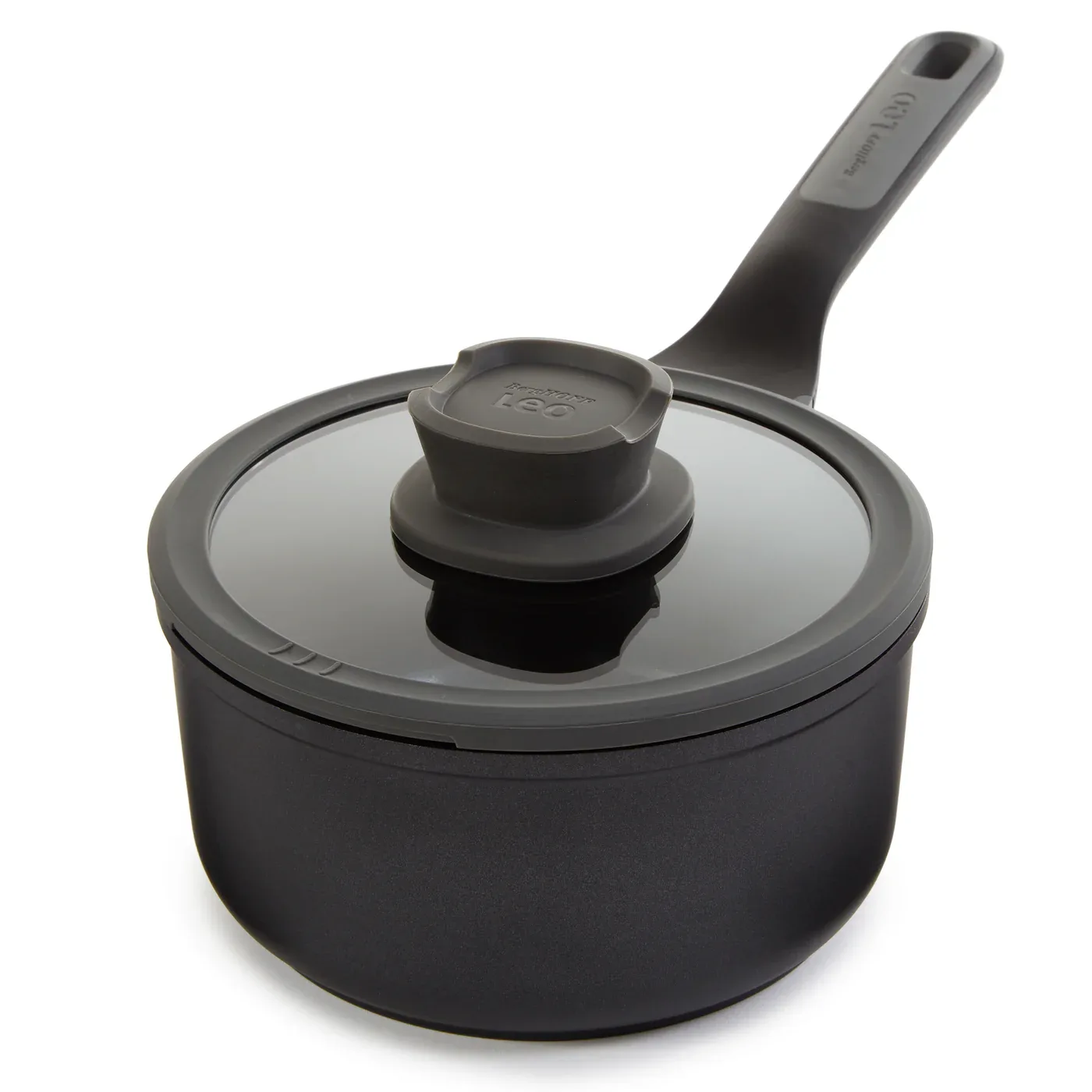 CACEROLA CON TAPA ANTIADHERENTE STONE+18CM